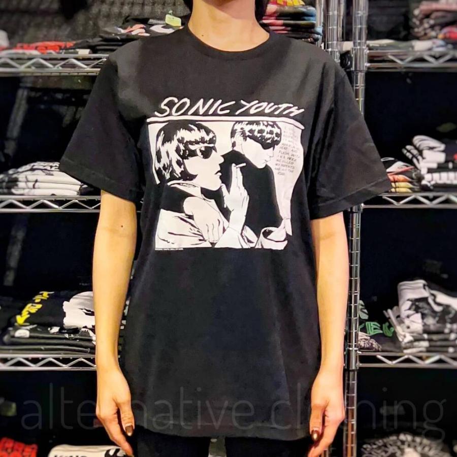 Tシャツ ソニックユース GOO 黒 SONIC YOUTH ロックT バンドT wof