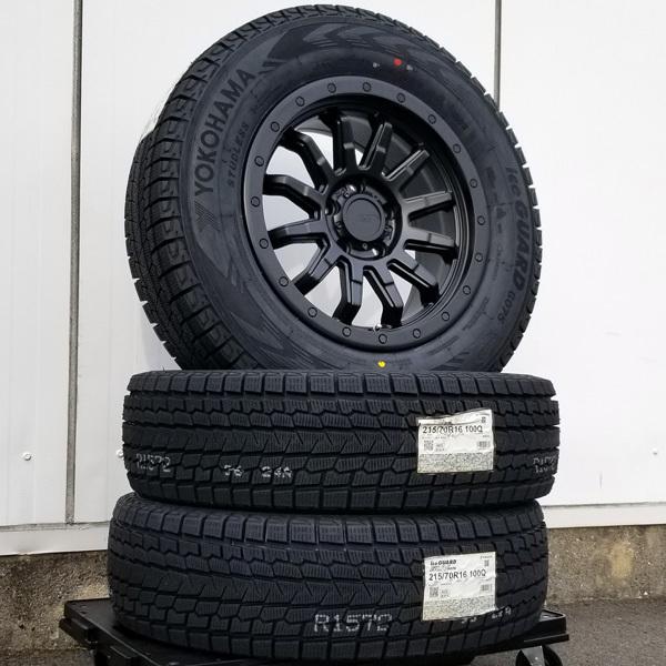 アイスガード SUV G075 新品 スタッドレス タイヤホイールセット 16
