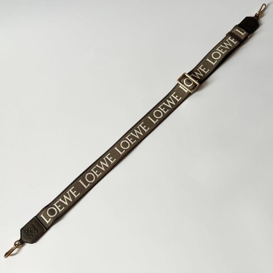 LOEWE（ロエベ） アナグラム ストラップ ジャガード キャンバス カーフ
