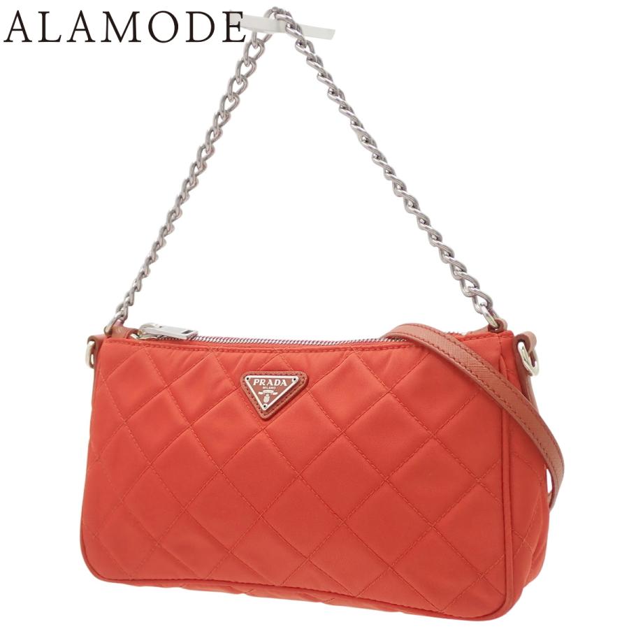 PRADA（プラダ） キルティング 2WAYバッグ ハンド ショルダー 斜め掛け