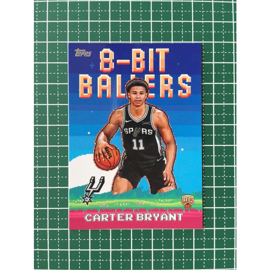 ☆TOPPS NBA 2025-26 BASKETBALL #8B-40 CARTER BRYANT［SAN ANTONIO