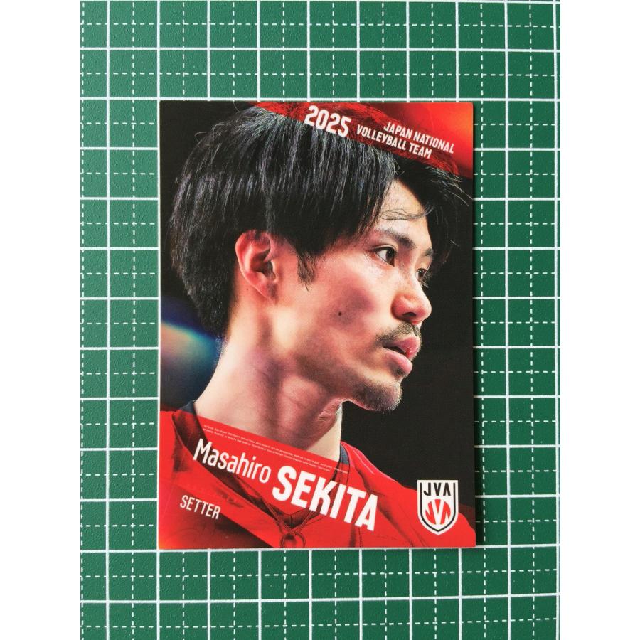 ☆バレーボール 男子 日本代表 2025 トレーディングカード #RG27 関田
