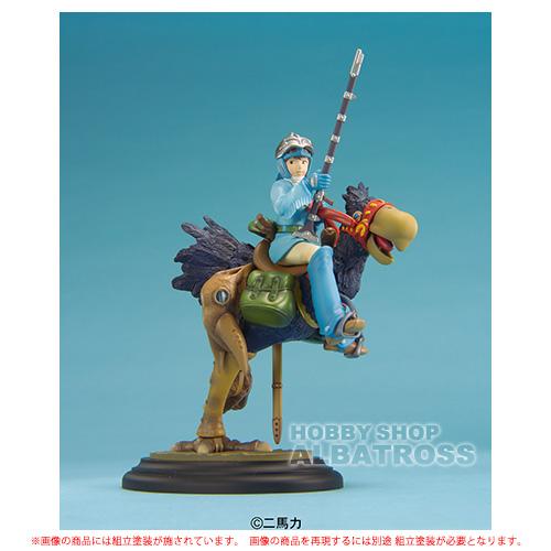 風の谷のナウシカ 1/20 カイに乗るナウシカ [プラモデル] : ホビー