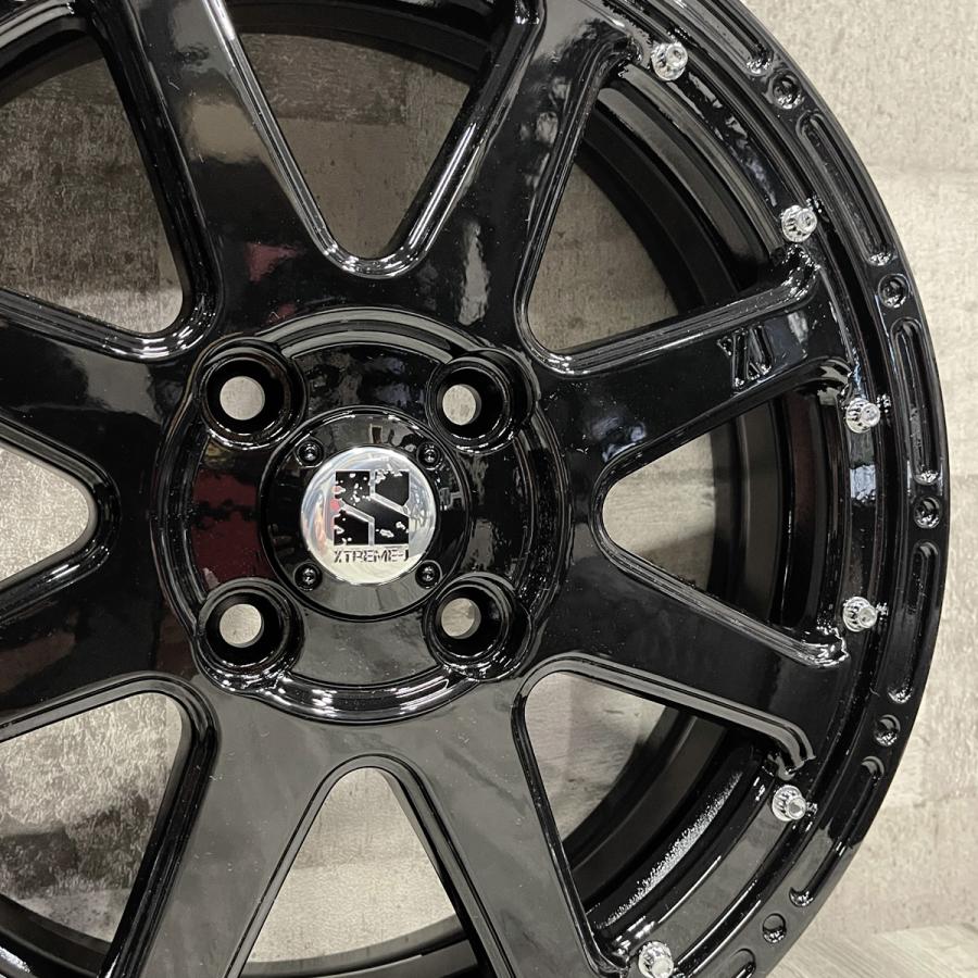MLJ 数量限定 特注色 XTREME-J グロスブラック 15×4.5J+42 4H/100 新品