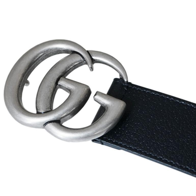 GUCCI（グッチ） ベルト メンズ カーフスキンレザー マーモント ダブル