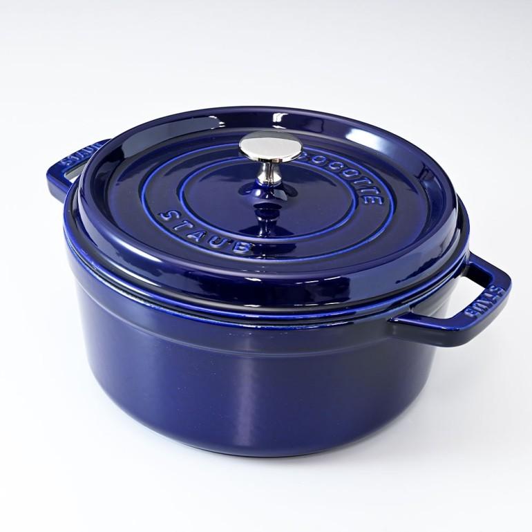 Staub（ストウブ） ピコ ココット ラウンド 24cm 鋳物 ホーロー 鍋
