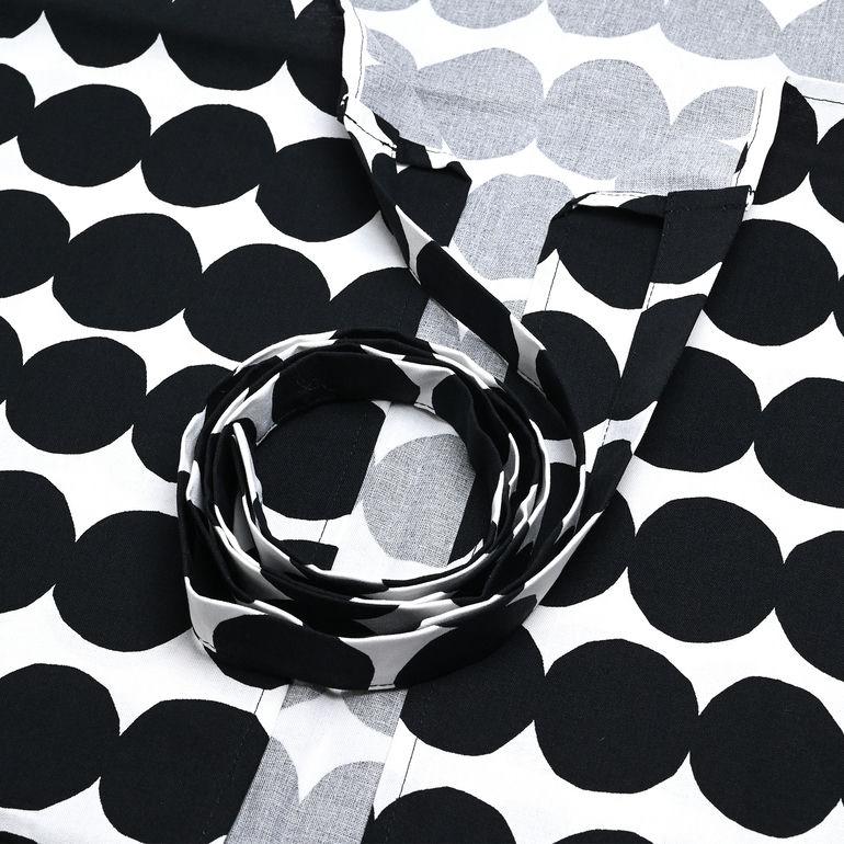 marimekko（マリメッコ） エプロン Rasymatto ラシィマット ブラック