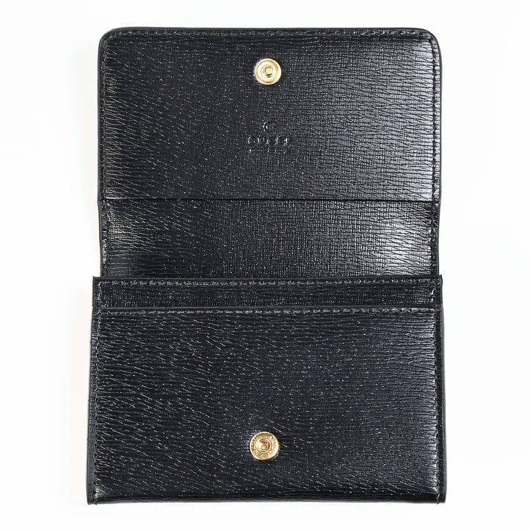 GUCCI（グッチ） カードケース 名刺入れ GUCCIスクリプト メンズ