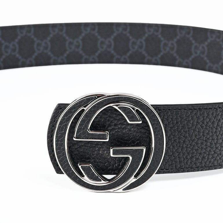 GUCCI（グッチ） ベルト 全3サイズ インターロッキング Gバックル