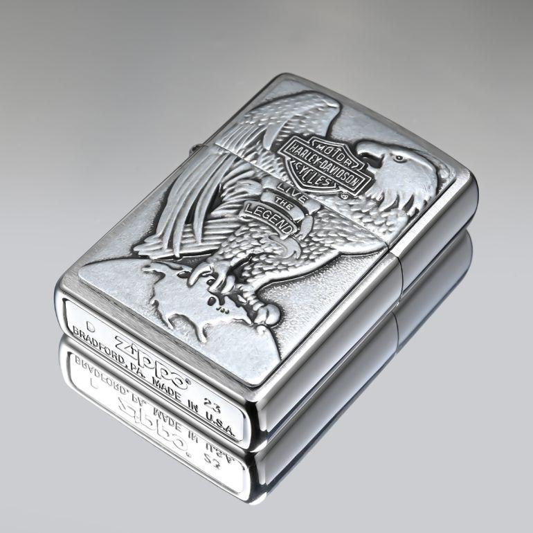 ZIPPO（ジッポー） ライター ハーレーダビッドソン イーグル シルバー