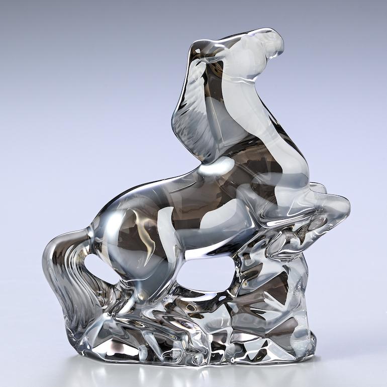 バカラ（Baccarat） クリスタルフィギュア ゾディアック 干支 馬 (午