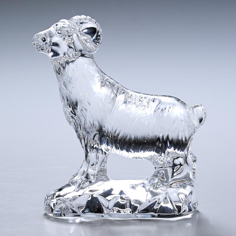 バカラ（Baccarat） クリスタルフィギュア ゾディアック 干支 未(羊