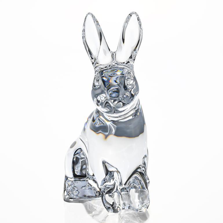 バカラ（Baccarat） クリスタルフィギュア 干支 兎 うさぎ クリア