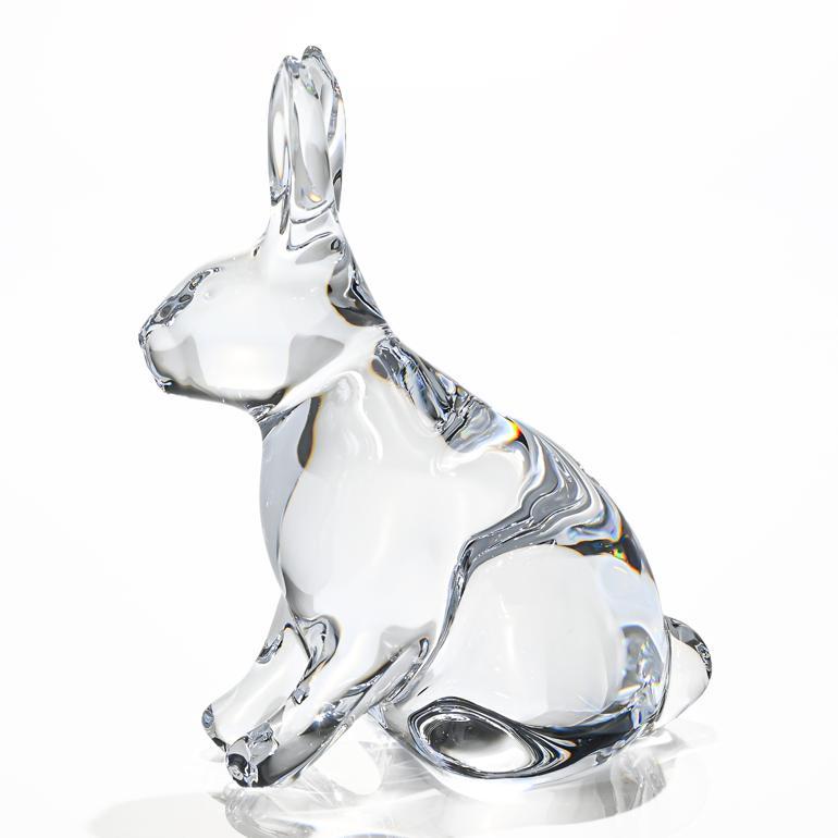 バカラ（Baccarat） クリスタルフィギュア 干支 兎 うさぎ クリア