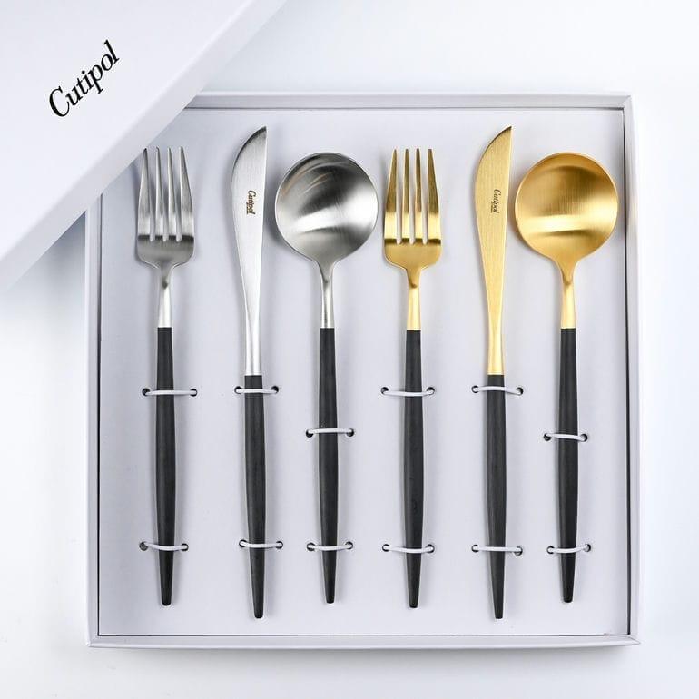 Cutipol（クチポール） GOA ゴア ブラック 6点セット 6本セット