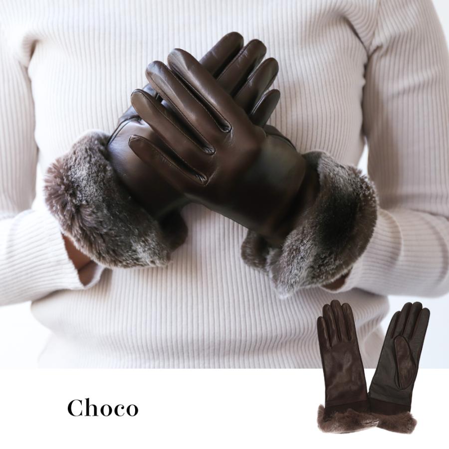 革手袋 レディース カシミヤ100％ スマホ対応 ピアッツインモーダ 羊革