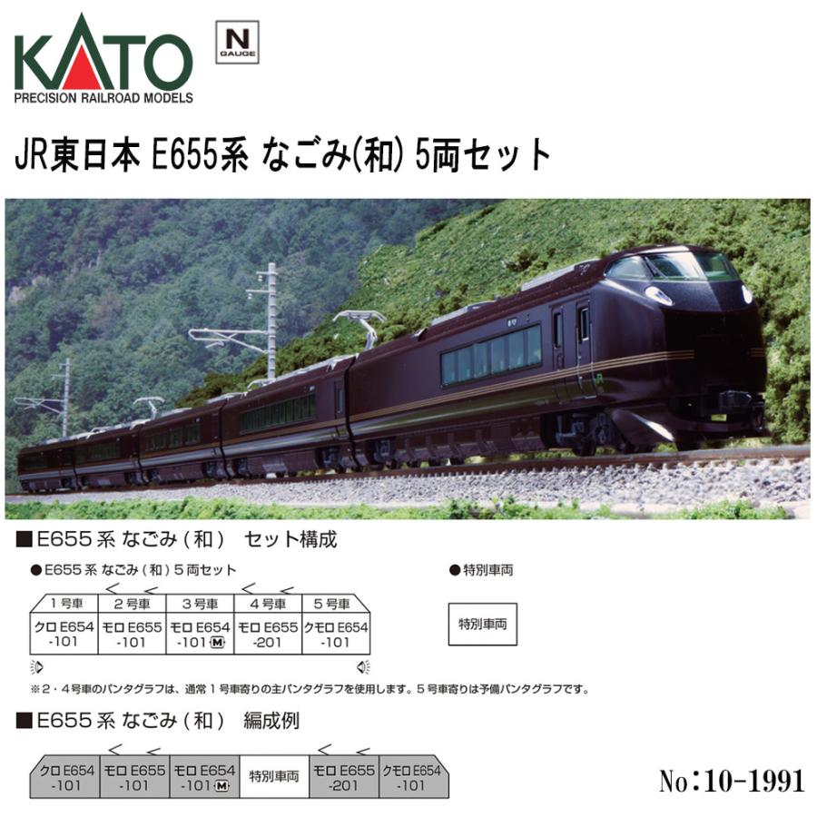 カトー（KATO） 即納 No:10-1991 KATO JR東日本 E655系 なごみ（和） 5