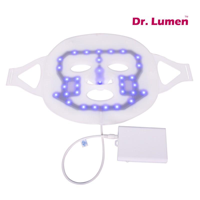 1000円OFFクーポン 3/5まで】LED美容マスク Lサイズ 青色LED美顔器