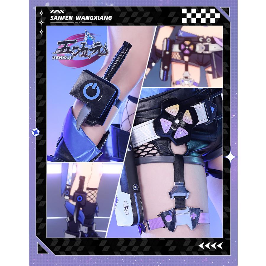 三分妄想 崩壊スターレイル コスプレ 崩スタ 銀狼 ぎんろう 衣装