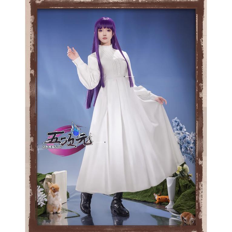 三分妄想 葬送のフリーレン コスプレ フェルン 衣装 ※ウィッグ 武器