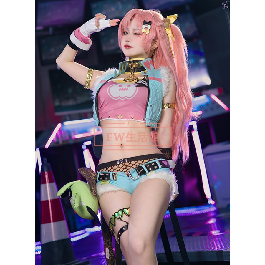 ゼンレスゾーンゼロ ニコ・デマラ コスプレ衣装 ウィッグ 靴