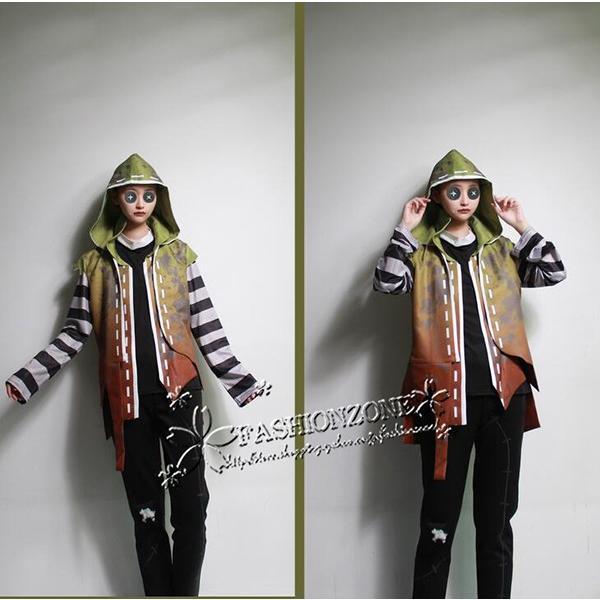 IdentityV 第五人格 風 傭兵 初期衣装 コスプレ衣装 ウィッグ 靴