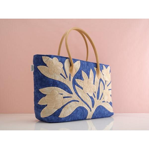 ハワイアンキルト サザンフォレストのむら染め本格ハワイアンキルト