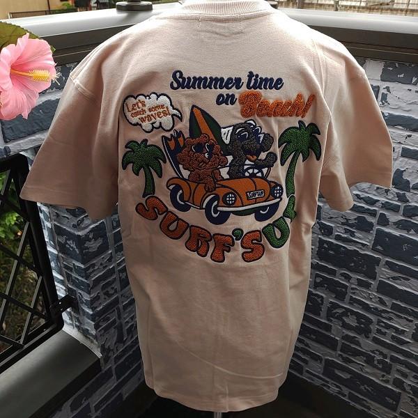 SURF'S UP 新柄割引 ハワイアンTシャツ サーフズアップ CAR DOG SS