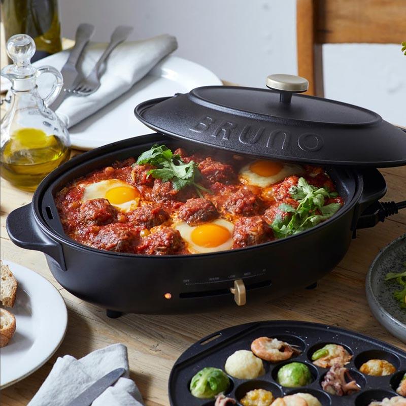 BRUNO（ブルーノ） BRUNO crassy+ コンパクト オーバル ホットプレート