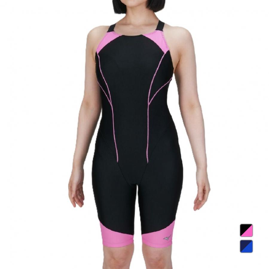 MIZUNO（ミズノ） レディス 水泳 フィットネス水着 Stroke ONE アクア