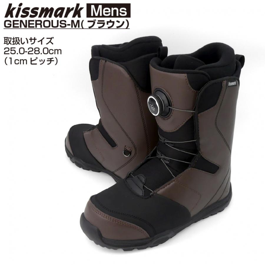 kissmark（キスマーク） KM ジェネラスM BR 23-24年モデル メンズ