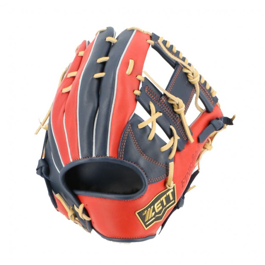 ゼット（ZETT） 軟式カラーグラブ ファインキャッチ 右投用 オール