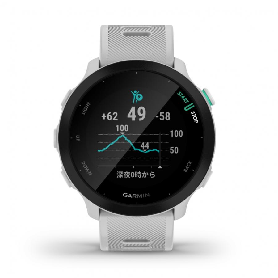 GARMIN（ガーミン） フォアアスリート 55 ForeAthlete 55 Whitestone