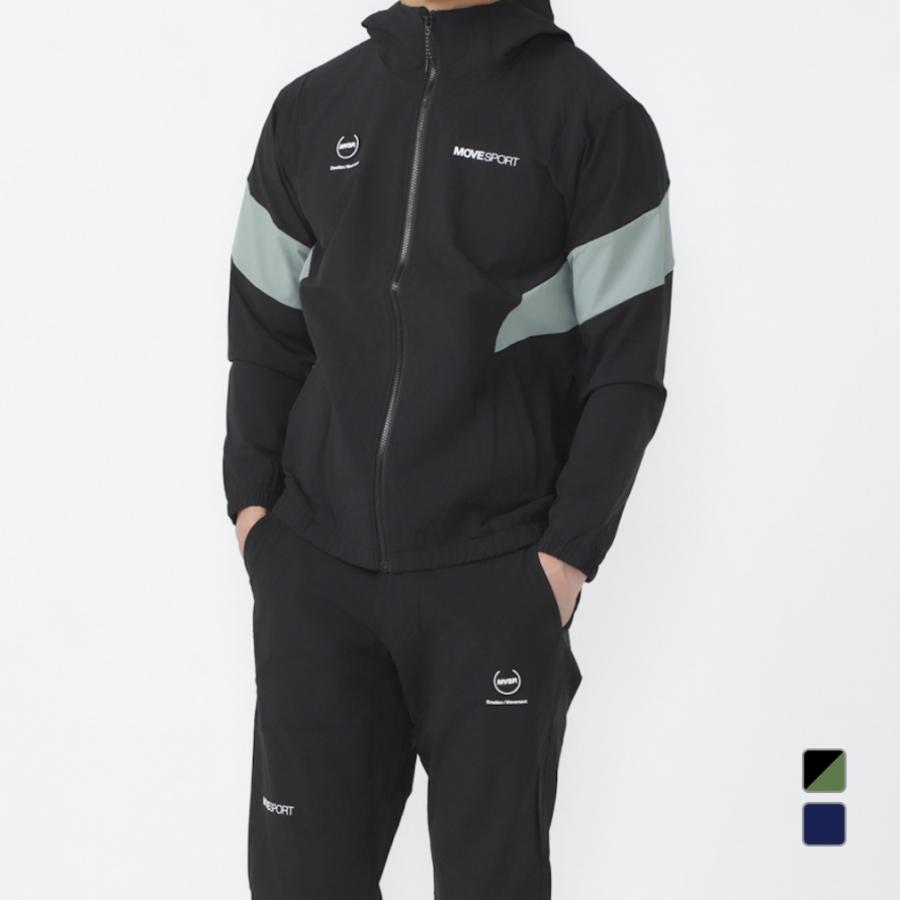 DESCENTE GOLF デサント メンズ クロスジャージ 上下セット DMMXJF13