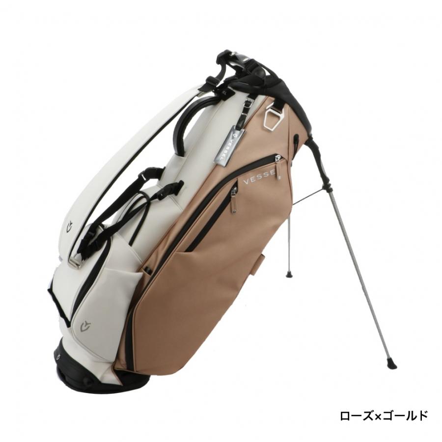 ベゼル キャディバッグ VESSEL Player 3.0Stand SINGLE 8.5型 スタンド