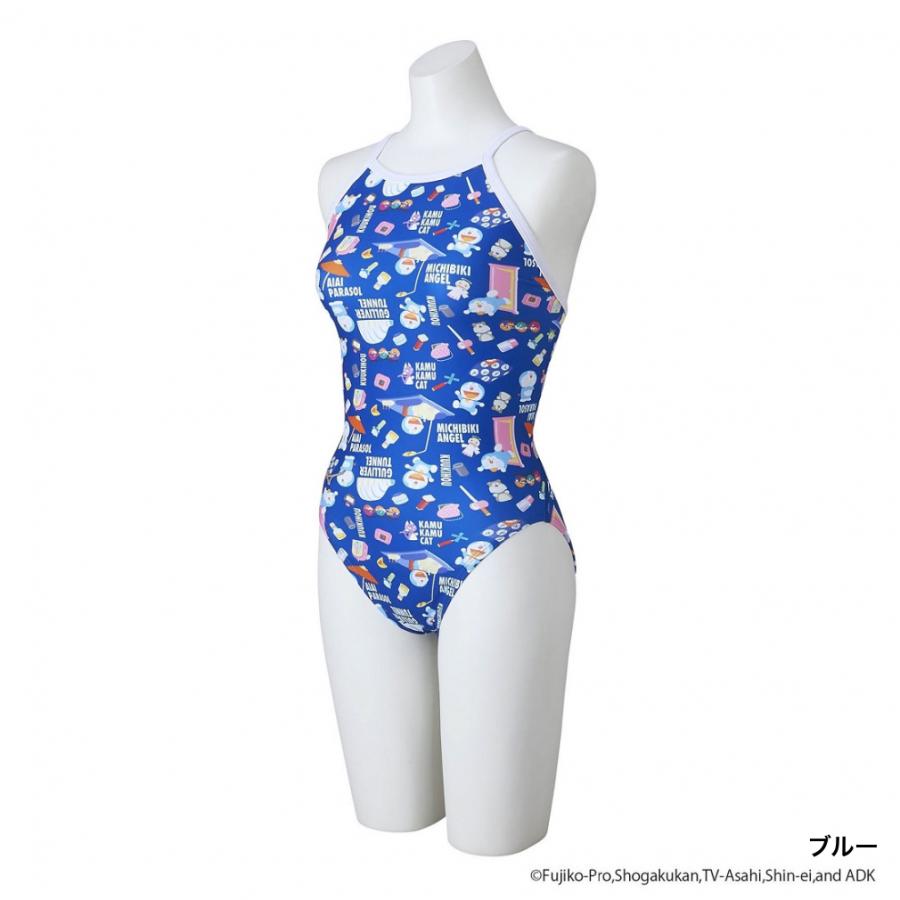 MIZUNO（ミズノ） レディス 水泳 競泳水着 ドラえもん 競泳用練習水着