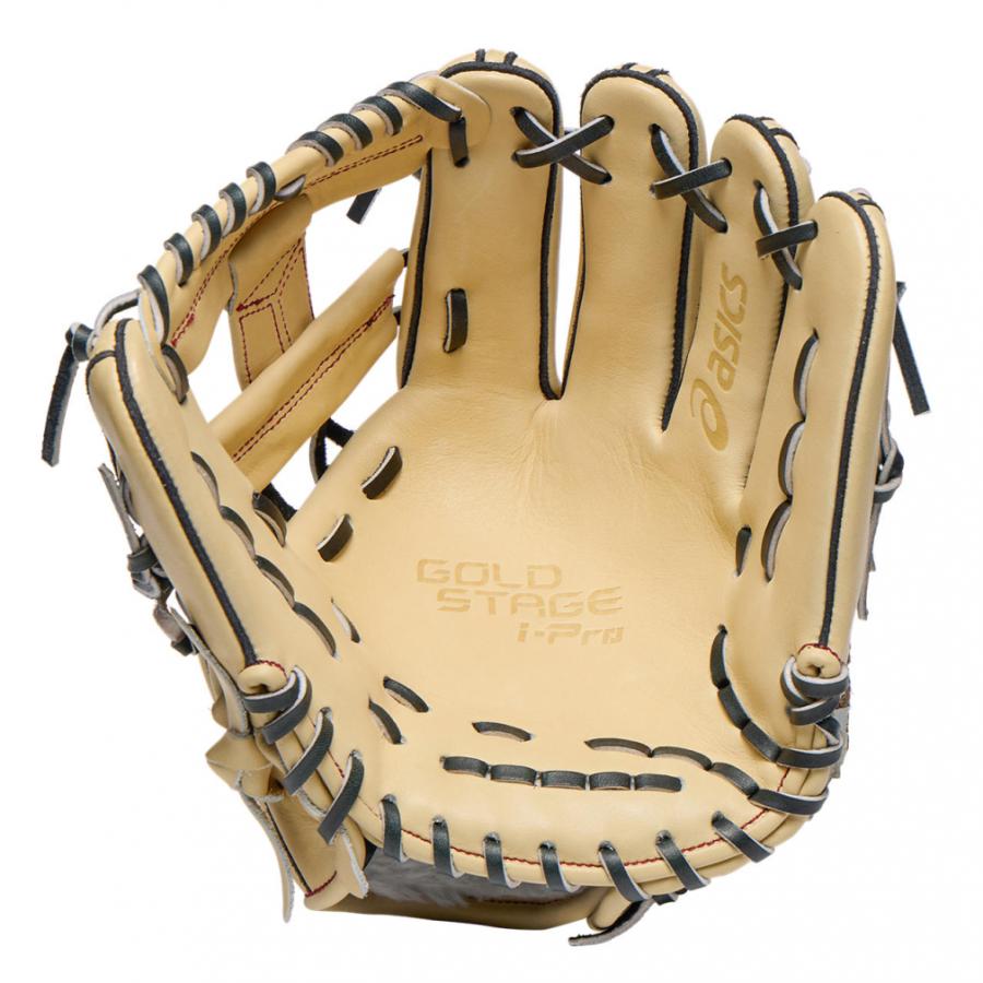 ASICS 軟式グラブ GOLD STAGE 内野手用 右投げ 型崩れなし ASICS