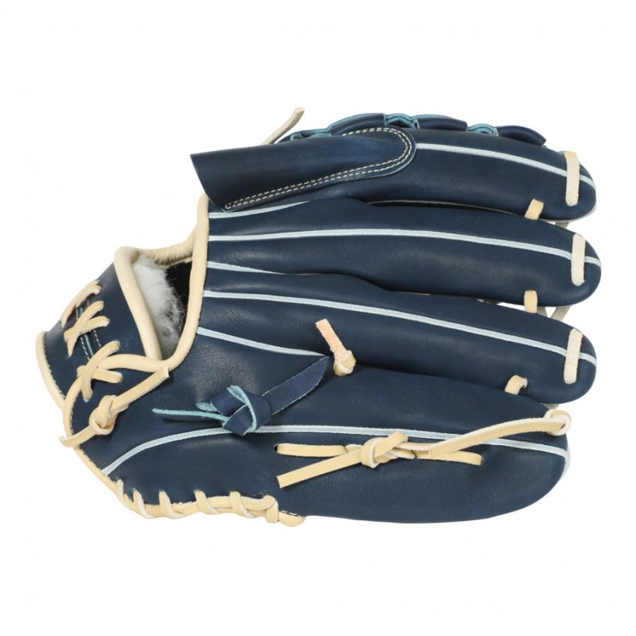 ミズノプロ 軟式グローブ ネイビー 刺繍あり ミズノプロ軟式 グローブ
