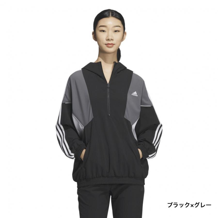 adidas（アディダス） レディース クロスジャケット カラーブロック