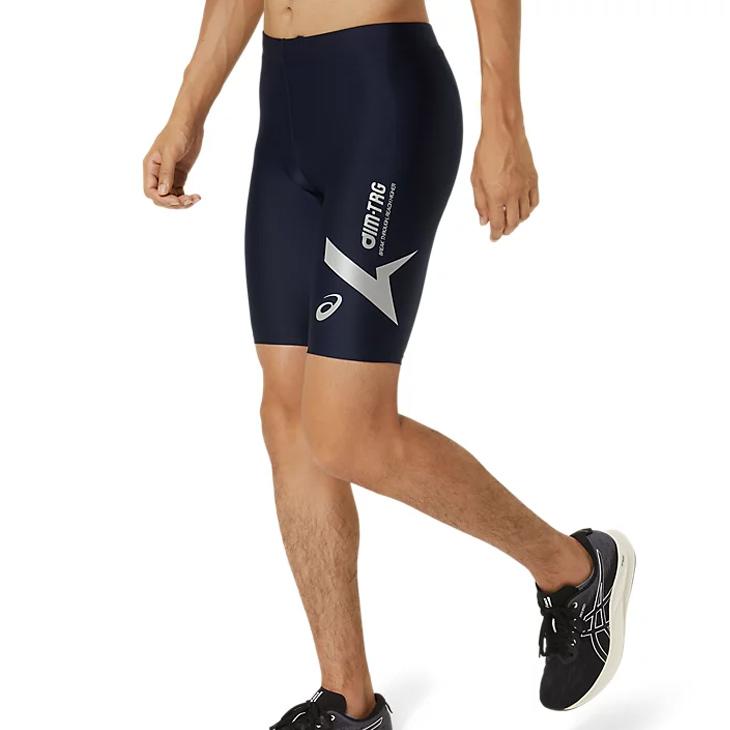 ASICS（アシックス） メンズ ハーフタイツ asics A-I-Mドライミドル