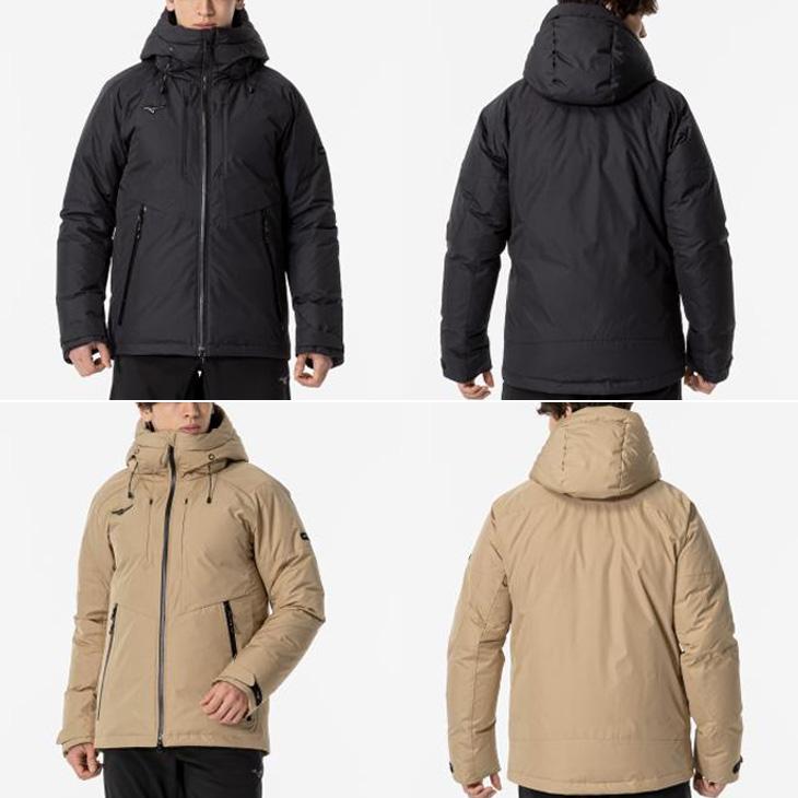 MIZUNO（ミズノ） ダウンコート メンズ レディース ハーフコート 防寒