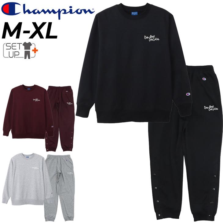 Champion（チャンピオン） スウェット メンズ 上下 長袖スウェット