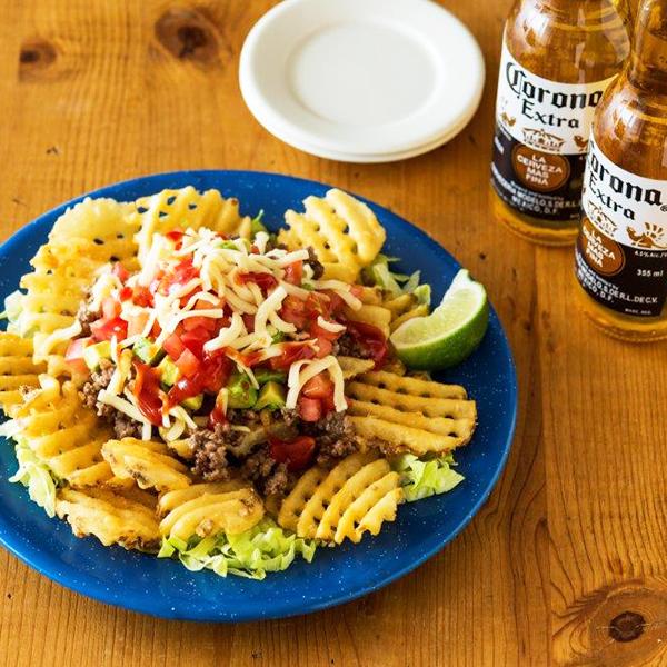 業務用 冷凍 マッケイン シュアクリスプ ワッフルフライ スキンオン