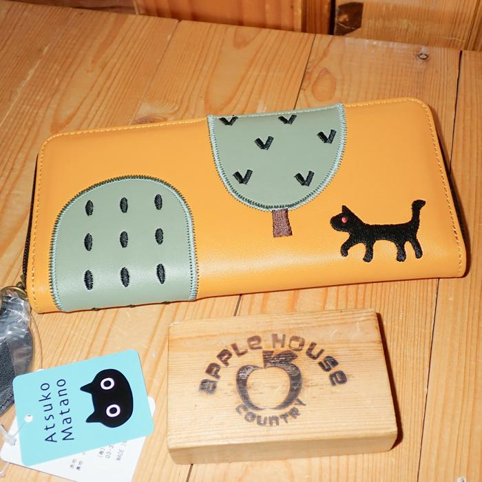 Atsuko Matano（アツコマタノ） 俣野温子 猫と木 長財布 （カラーを