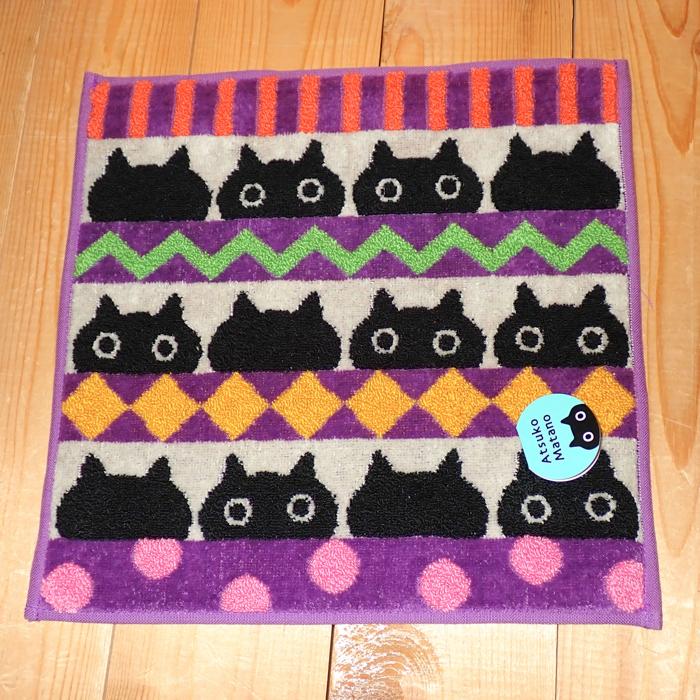 Atsuko Matano（アツコマタノ） 俣野温子 12匹のMEME タオルハンカチ