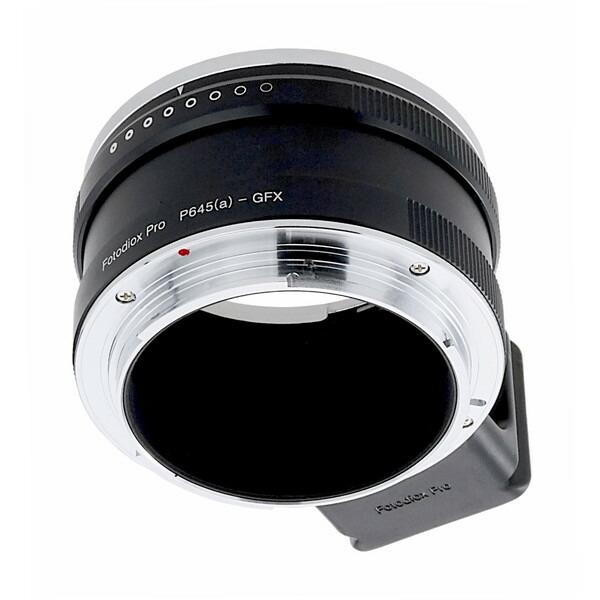 Fotodiox P645a-GFX マウントアダプター 絞りリング付き(ペンタックス