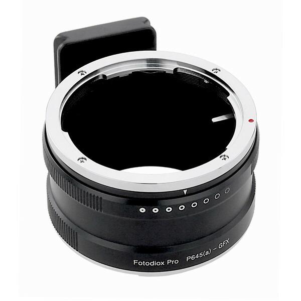 Fotodiox P645a-GFX マウントアダプター 絞りリング付き(ペンタックス