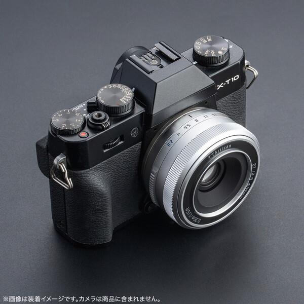 銘匠光学 AF27mm f/2.8 X(S) シルバー 単焦点レンズ (富士フイルムX