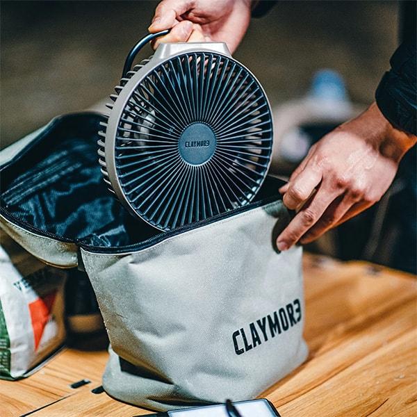 サーキュレーター DCモーター 静音 扇風機 クレイモア 風量4段階