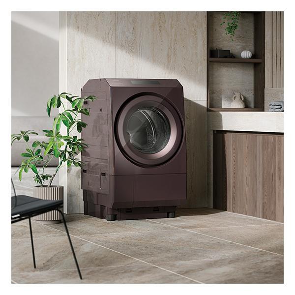 TOSHIBA（東芝） TW-127XP5L(T) ボルドーブラウン ZABOON ドラム式洗濯